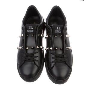 VALENTINO Leather low-top Snickers